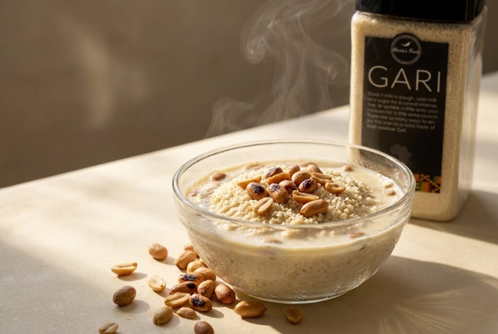 Gari cereal